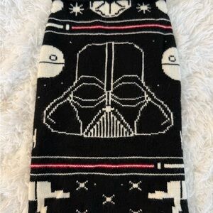 Star Wars Darth Vader Dog Sweater | Knit Dog Costume | Size M